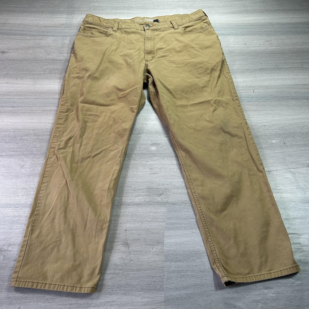 Carhartt Pants Mens 40x30 Brown Relaxed Work Canvas Straight Carpenter 102517